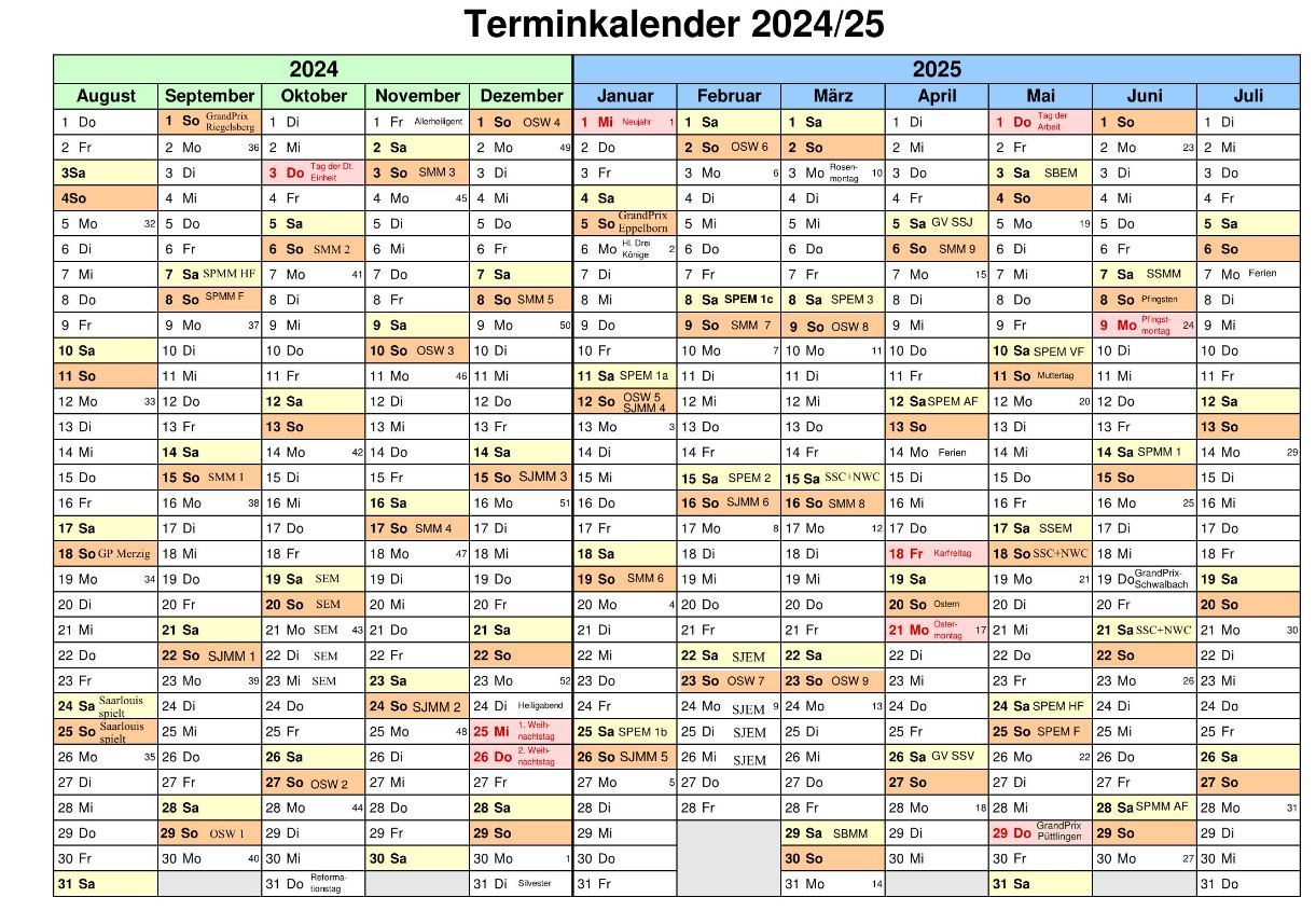 SSV _ Teminkalender