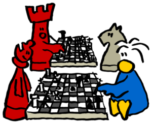 Tandem-Schach bei "Saarlouis spielt"